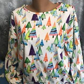 Реглан оверсайз на женщину L/ XL,см.замеры