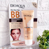 Тональний BB-крем Bioaqua rice №02. вирівнюючий, з екстрактом рису, відтінок натуральний.