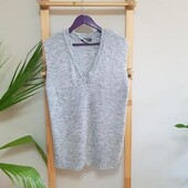 ✨ Крута річ подовжена жилетка в’язка з розрізами по боках