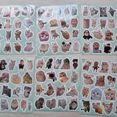 Наклейки котики