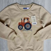 Lupilu брендовый новый теплый свитшот на мальчика рост 110/116 см