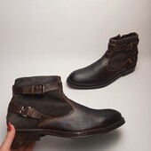 Шкіряні кожані черевики ботінки Only (Онли) 45р.