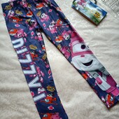 ✨ Класні лосини для дівчинки Супер Крила 2-6років. Детские лосины 4404