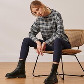 ♕ Теплий та стильний в'язаний светр, рр. наші: 44-46 (36/38 євро)