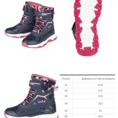 Pepperts зимові термо чоботи 31 32 33 34 35 36 37