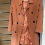 Кашемірове пальто! Оранж!