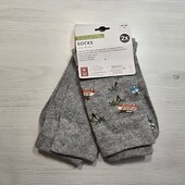 Лідл! Високі трикотажні чоловічі шкарпетки 43-46 розмір, в лоті 2 пари! Лот 12