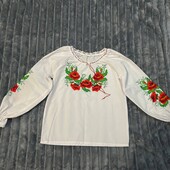 Вишиванка для дівчинки 7-8р
