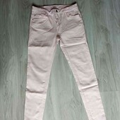 Calliope летние стильные джинсы цвет пудра размер S M