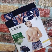 Арт.0017 набір чоловічіх боксерів 2шт від livergy размер євро 5/м