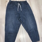 Жіночі джинси на резинці розмір 50-52.