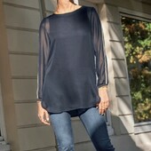 Стильна двошарова сорочка від Tchibo (Німеччина), розміри наші: 44-46 (38 євро)