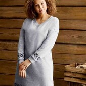 Удлиненное худи туника на флисе Esmara Xl evro 48/50+6 (пог 63)