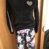 Пижама тепла, комплект, размер, костюм, 12-14 p 158-164 см. yfk. в ідеалі