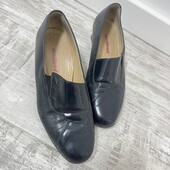 Кожаные натуральные мягкие удобные, как тапочки туфли на среднюю-широкую ножку. Стелтка soft