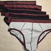 Ліверджи! Трикотажні чоловічі труси, чоловічі сліпи Л розмір 5 шт!