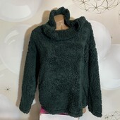 Тепленькая мягусенькая кофта Тедди размер Л, состояние отличное