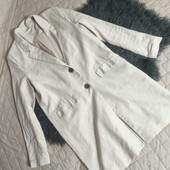 Беж подовжений піджак Amisu , льон