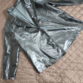 Shein 2xl піджак екошкіра, на флісі