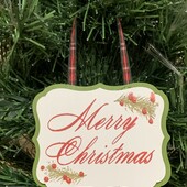 Дерев’яна прикраса на ялинку