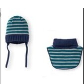 Комплект шапка і манишка на флісі Lupilu.