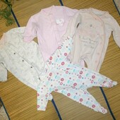 Человечки для девочки 0-3мес.