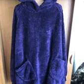 Меховушка, плюшева туника, кофта, худи, 2-4XL. Bedsure. довга, слип, пижама