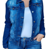 Джинсовий жіночий піджак. Туреччина . Розмір 52-54