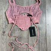 Розпродаж магагину! маячка корсет спереди веревки можно обкрутити навколо талії