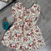 Розпродаж магазину! Милий комбінезон у квітки рюші