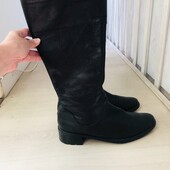 Брендовые сапоги евро зима натур.кожа р.39.