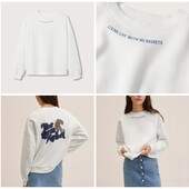 Новий утеплений світшот mango m-l