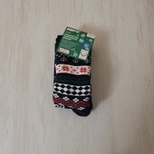 2 пари. Підліткові новорічні махрові шкарпетки Pepperts. 10-14р