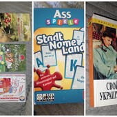Лот 5 шт. игра с вариантами «ASS Games»+3шт раскрасок+книга полезных советов
