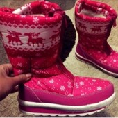 Зимові теплі дутики Аляска, 38 розмір - 24 см!