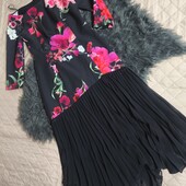 Cоast uk10 вечірня сукня пліссе