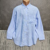 Мужская рубашка( 100% лён), р.L/XL