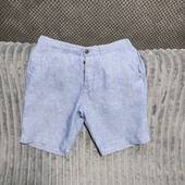 Мужские льняные шорты, р.M/L