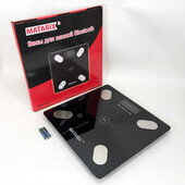 Підлогові розумні фітнес ваги matarix MX-454 app bluetooth смарт ваги з додатком для зважування люде