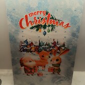 Великий та високий шоколадний адвент календар.