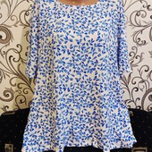 Блуза натуральна тканина. Штапель.ог 118-120