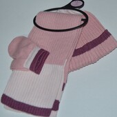 Шапка шарф та рукавички George 1-3р. 80-98см