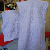 ❤️Шикарный красивый нежно фиалковый вышитый на синтепоне комплект идеальный❤️ Турция