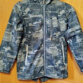 Курточка вітровка хлопчику 134 розмір