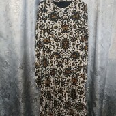 Платье из очень мелкой сетки(на подкладке) на женщину L/XL,см.замеры