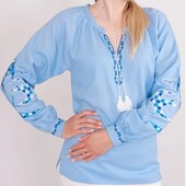 Лляна жіноча вишиванка S-XL
