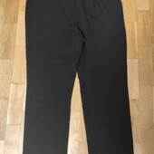 Плюс сайз віскозна чорні брюки бренд Madrid