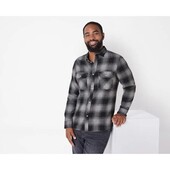 6031...Фланелевая рубашка livergy розмір Евро Л