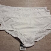 Есмара! Трикотажні жіночі труси, хіпстери 40/42 євро 46/48 наш 3 шт! Лот 23