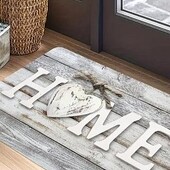 Стильный дверной коврик